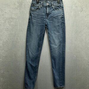 American Eagle Retro Slim Fit Blue Washed Jeans